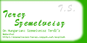 terez szemelveisz business card